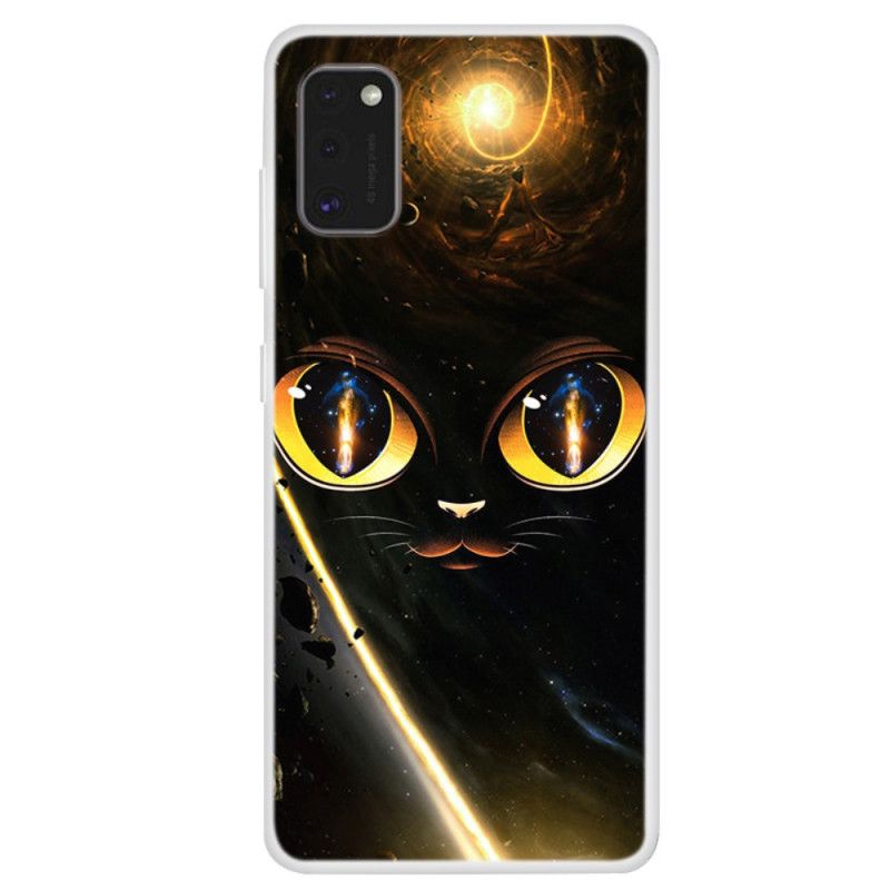 Hülle Samsung Galaxy A41 Galaxienkatze