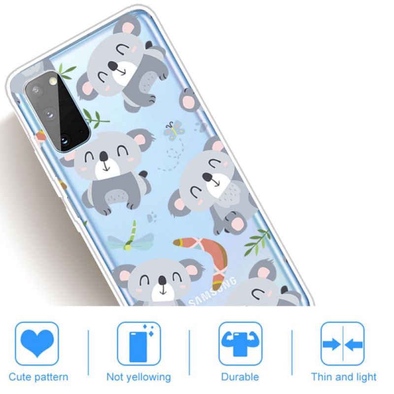 Hülle Samsung Galaxy A41 Süße Koalas