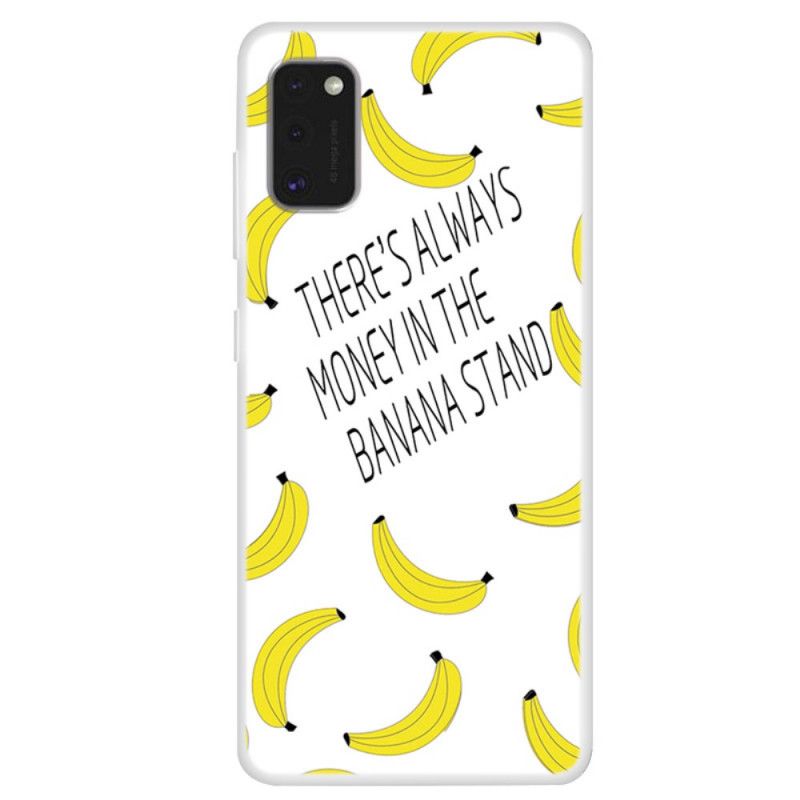 Hülle Samsung Galaxy A41 Transparentes Bananengeld