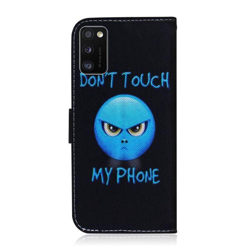 Lederhüllen Für Samsung Galaxy A41 Emoji-Telefon