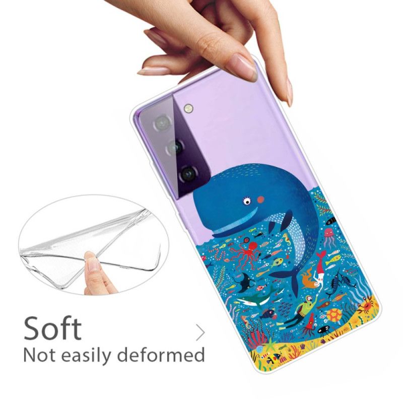 Hülle Samsung Galaxy S21 5G Meereswelt