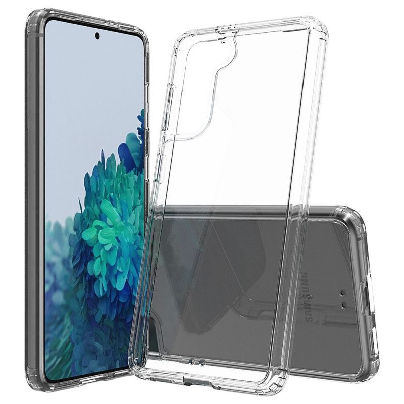Hülle Samsung Galaxy S21 5G Transparenter Kristall