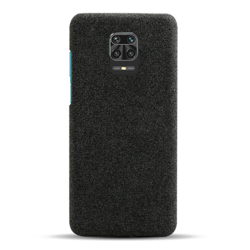 Hülle Für Xiaomi Redmi Note 9S / Note 9 Pro Schwarz Ksq Schicker Stoff