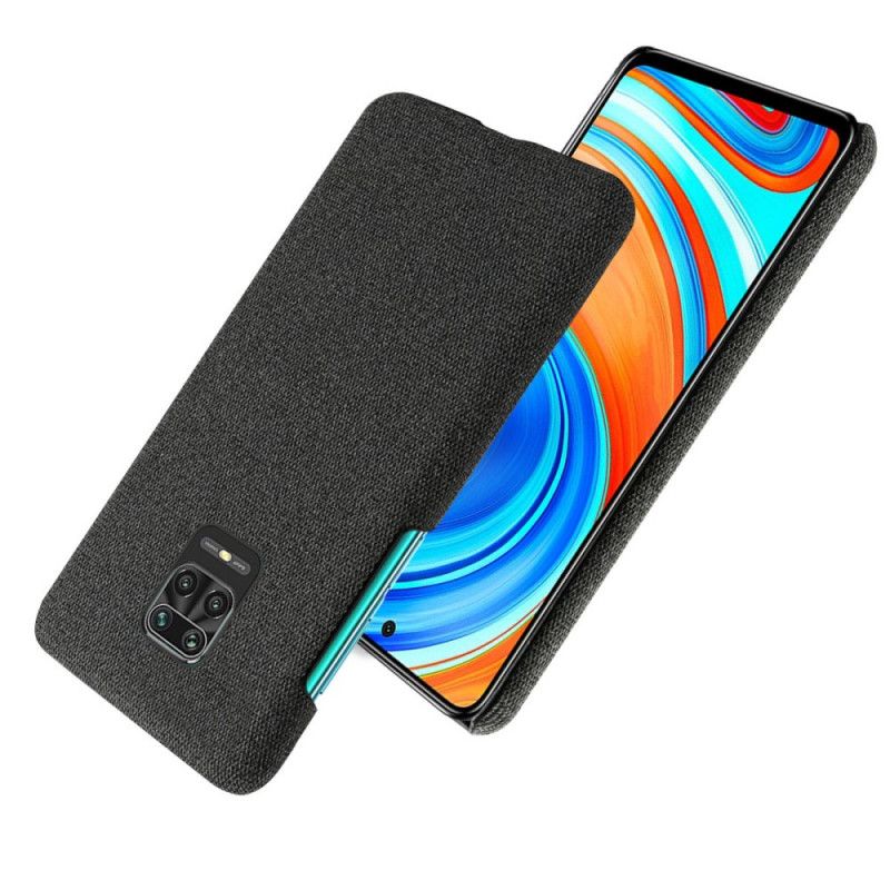 Hülle Für Xiaomi Redmi Note 9S / Note 9 Pro Schwarz Ksq Schicker Stoff