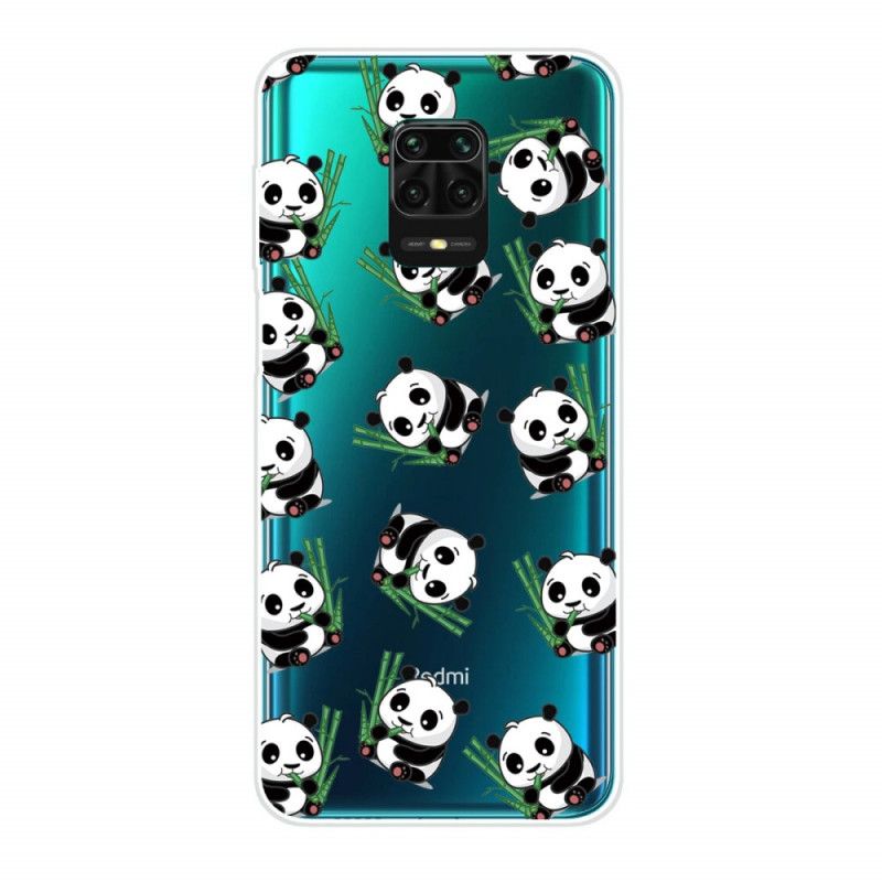 Hülle Xiaomi Redmi Note 9S / Note 9 Pro Kleine Pandas