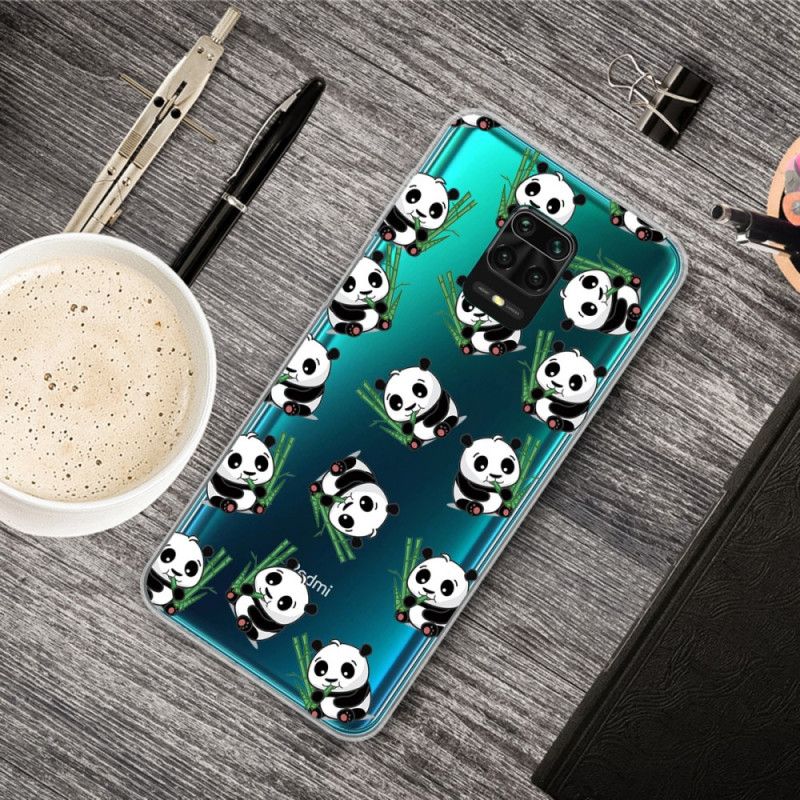 Hülle Xiaomi Redmi Note 9S / Note 9 Pro Kleine Pandas