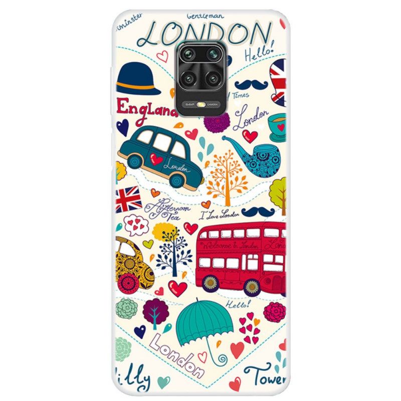 Hülle Xiaomi Redmi Note 9S / Note 9 Pro Londoner Leben