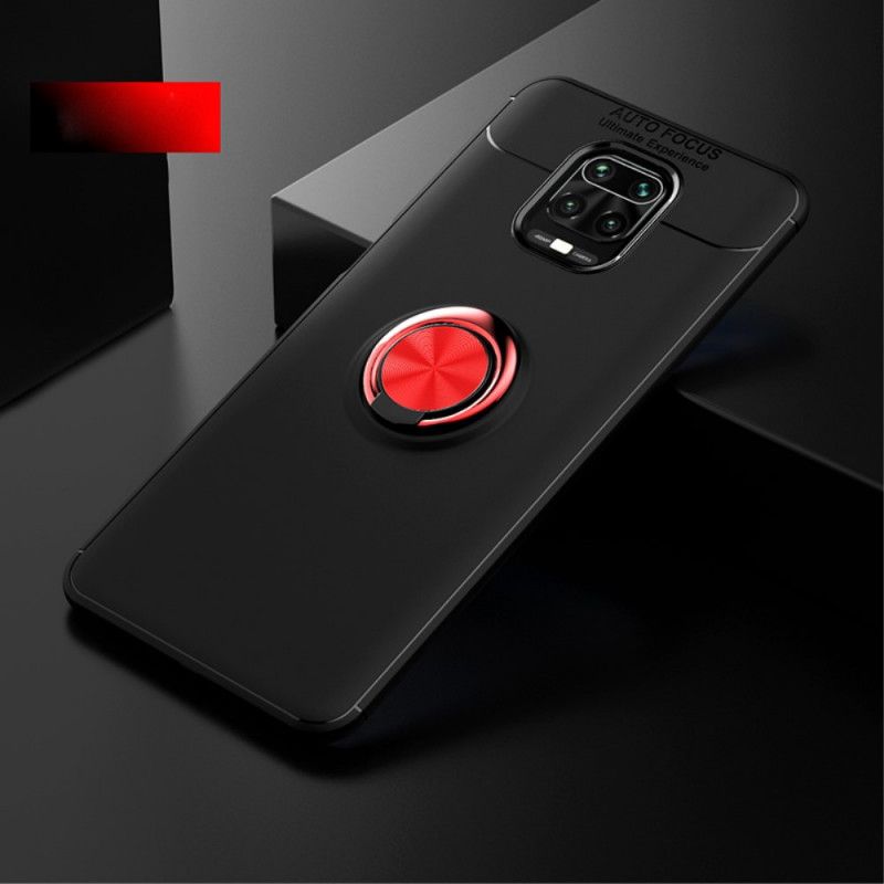 Hülle Xiaomi Redmi Note 9S / Note 9 Pro Schwarz Handyhülle Lenuo-Ring