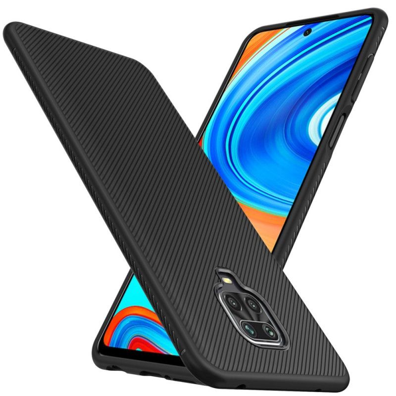 Hülle Xiaomi Redmi Note 9S / Note 9 Pro Schwarz Jazzserien-Twill