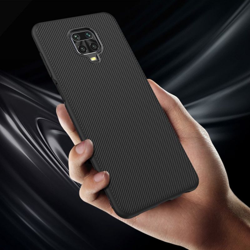 Hülle Xiaomi Redmi Note 9S / Note 9 Pro Schwarz Jazzserien-Twill