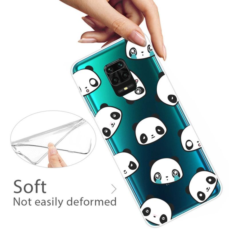 Hülle Xiaomi Redmi Note 9S / Note 9 Pro Sentimentale Pandas