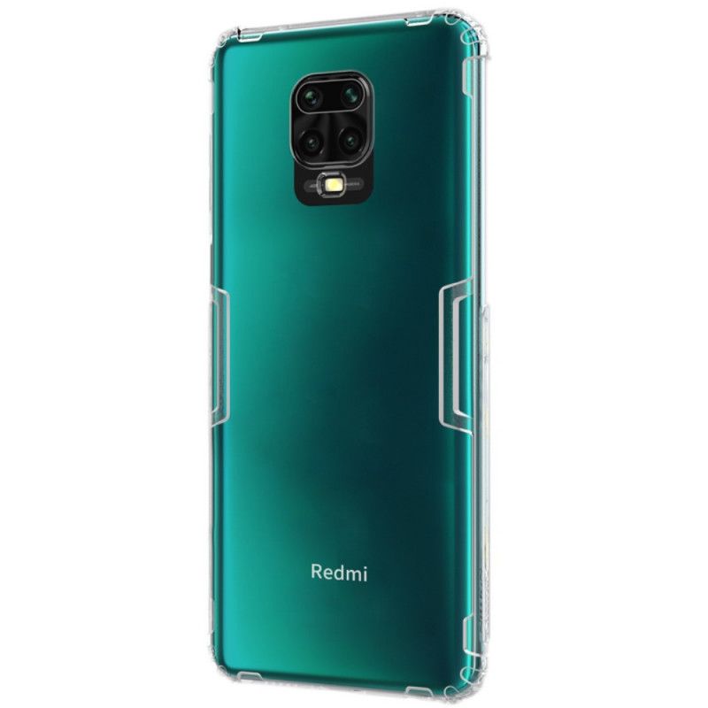 Hülle Xiaomi Redmi Note 9S / Note 9 Pro Weiß Verstärkte Transparente Nillkin