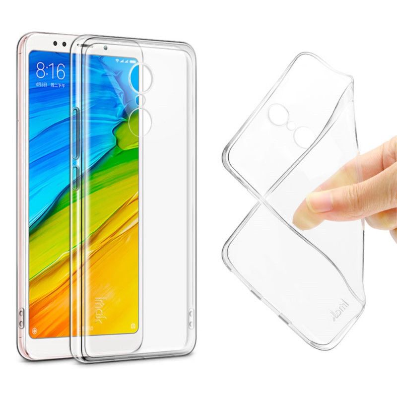 Hülle Für Xiaomi Redmi 5 Imak 0.7 Mm Transparent