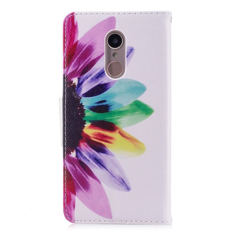 Lederhüllen Für Xiaomi Redmi 5 Aquarellblume