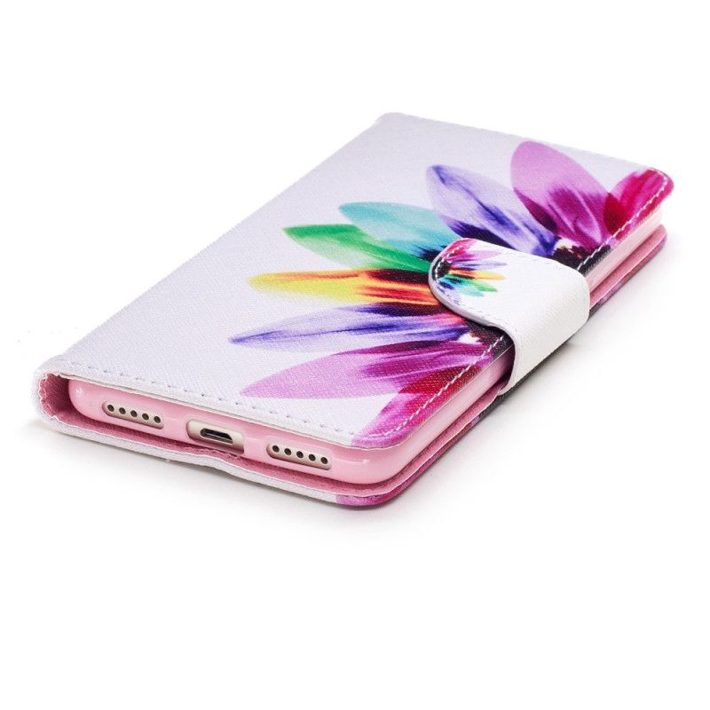 Lederhüllen Für Xiaomi Redmi 5 Aquarellblume