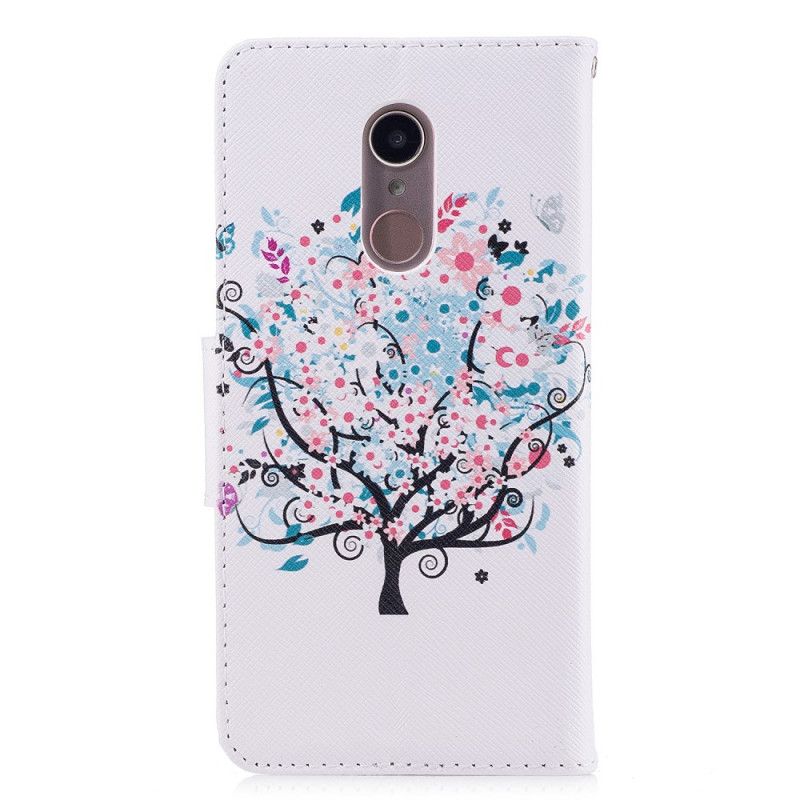 Lederhüllen Xiaomi Redmi 5 Blühender Baum