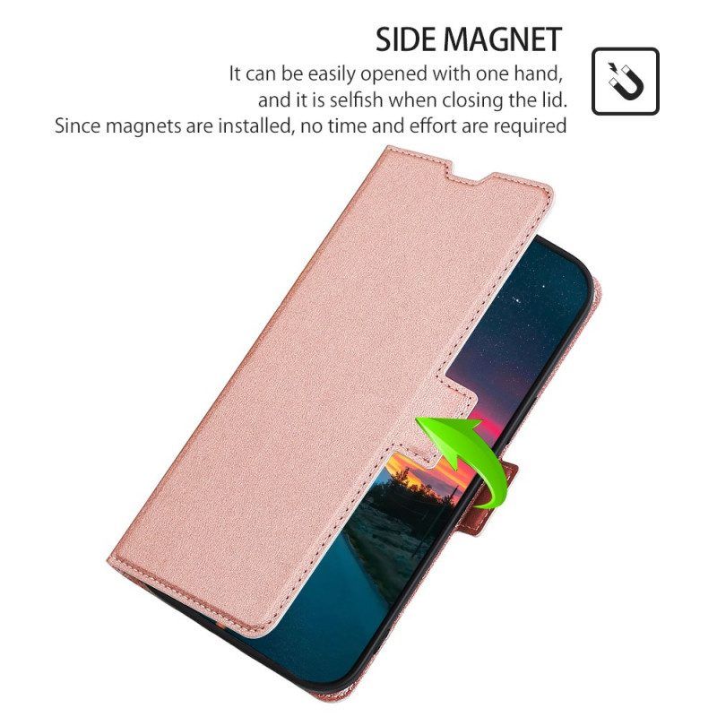 Flip Case Für Poco M4 Pro 5G Stil: Lederfinesse