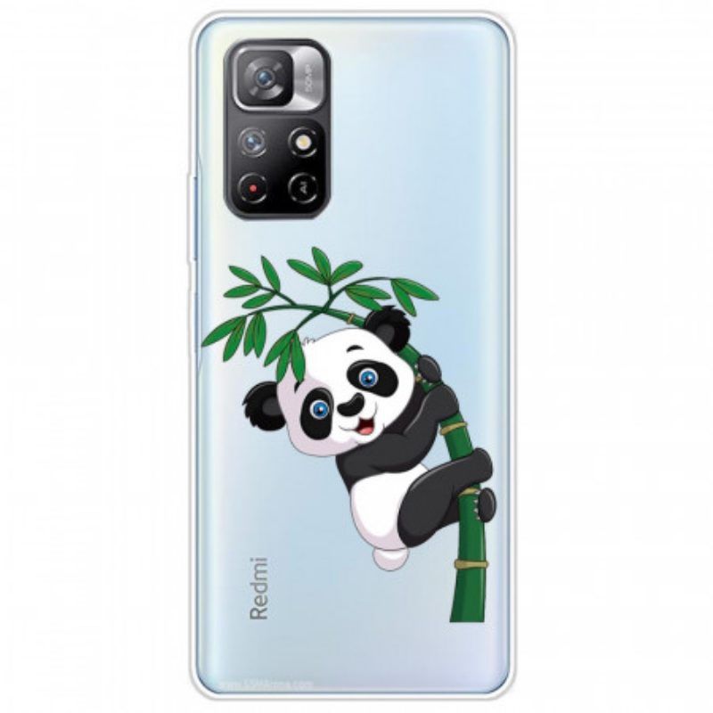 Hülle Für Poco M4 Pro 5G Panda Auf Bambus