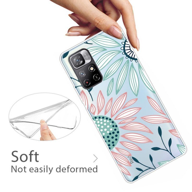 Hülle Für Poco M4 Pro 5G Reine Blume
