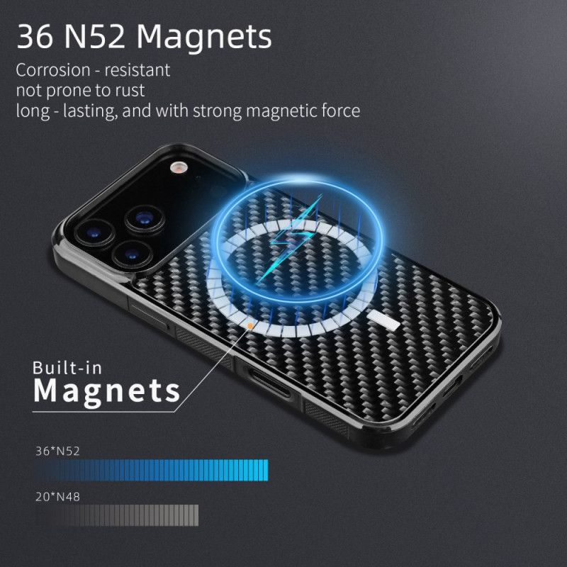 Hülle Für iPhone 17 Pro Magsafe Aramidfaser