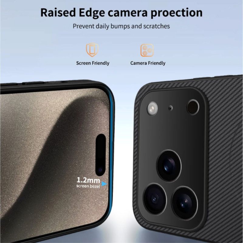 Hülle Für iPhone 17 Pro Magsafe-kompatibel Carbonfaser