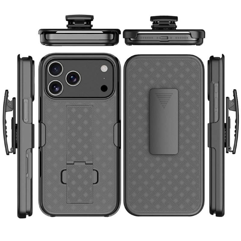 Hülle Für iPhone 17 Pro Schiebemechanismus Mit Ständer Und Clip