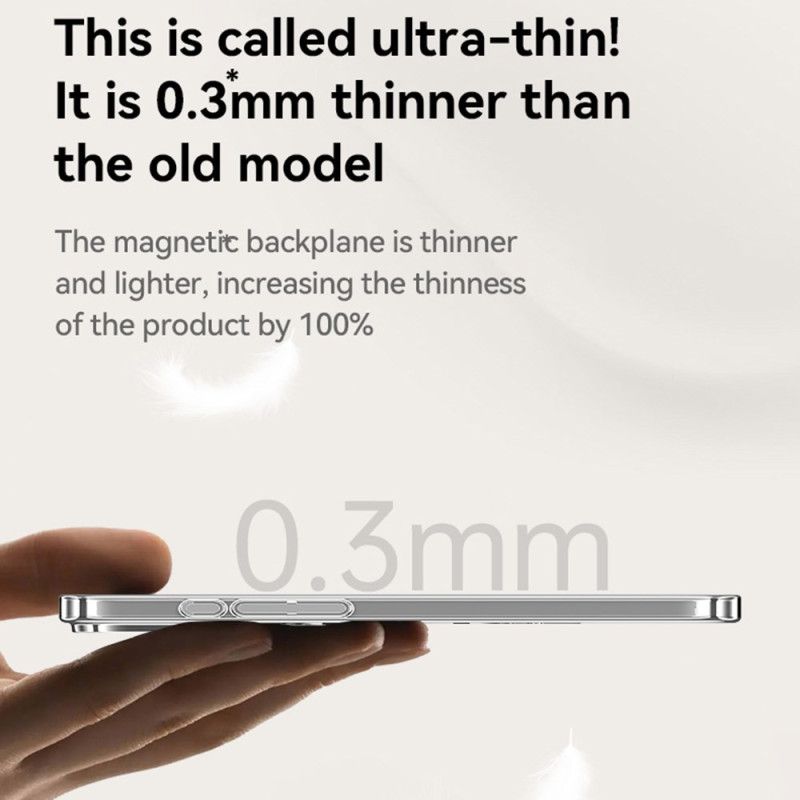 Hülle iPhone 17 Pro Magsafe-kompatibel Faltbarer Ständer