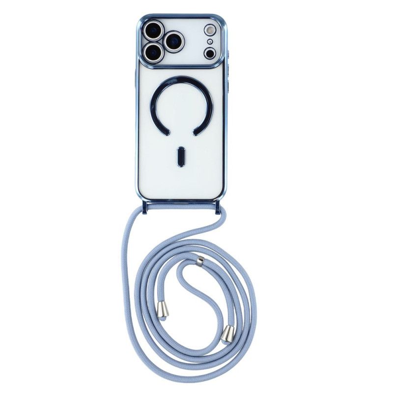 Hülle iPhone 17 Pro Magsafe-kompatibel Transparentes Kabel
