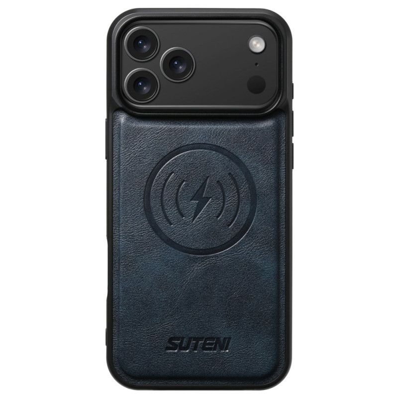 Hülle iPhone 17 Pro Magsafe-kompatibel Vintage-lederoptik