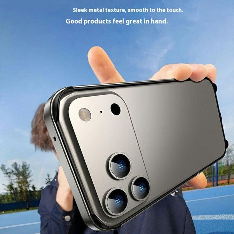 Hülle iPhone 17 Pro Metallstoßstange