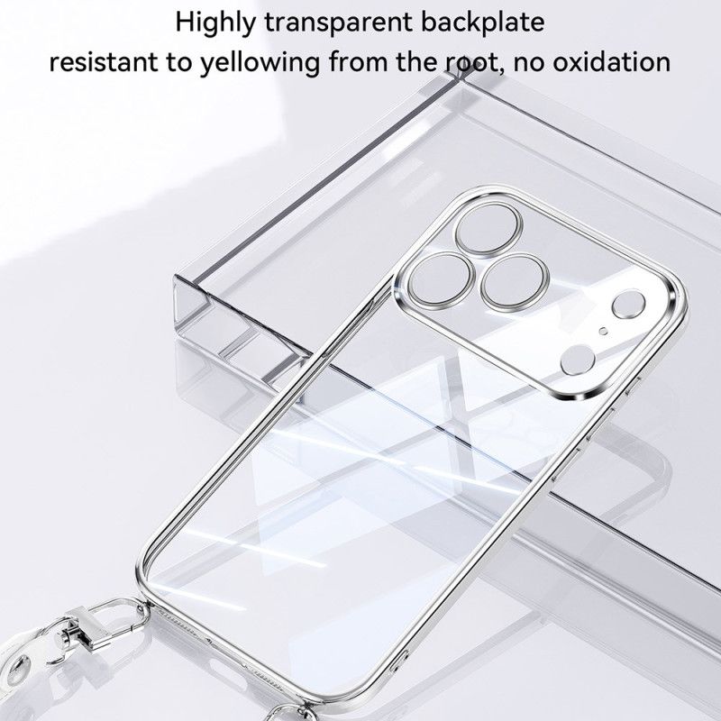 Hülle iPhone 17 Pro Transparent Mit Handschlaufe