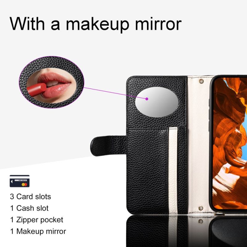 Lederhüllen Für iPhone 17 Pro Spiegel Eseble