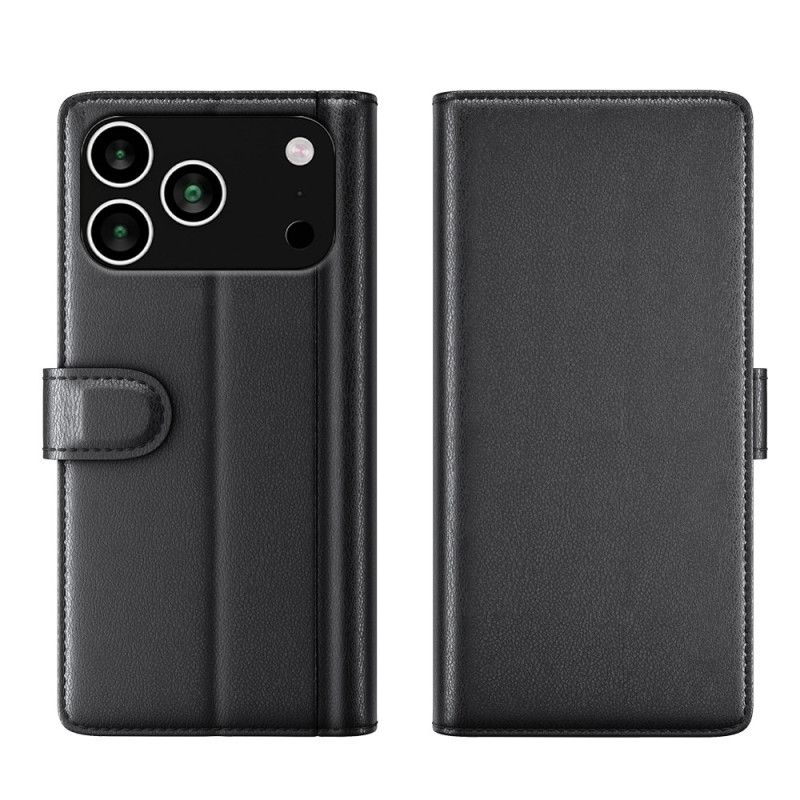 Lederhüllen iPhone 17 Pro Geldbörse Aus Echtem Leder