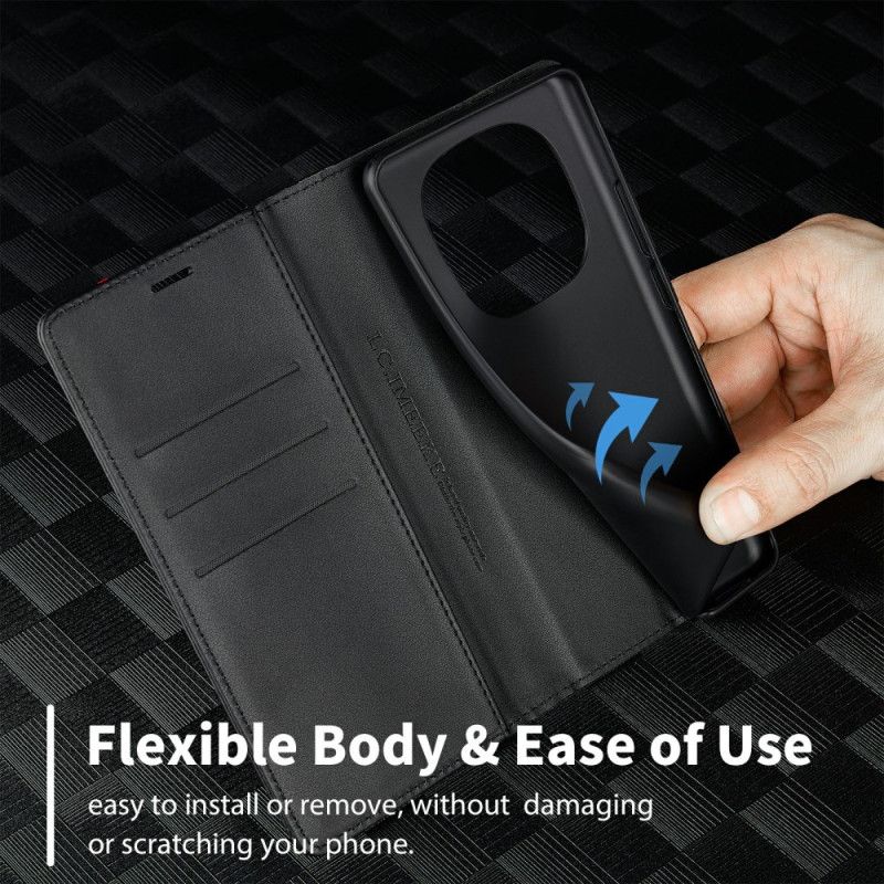 Flip Case Xiaomi Redmi Note 14 Pro 4g Handyhülle Carbonfaser-textur