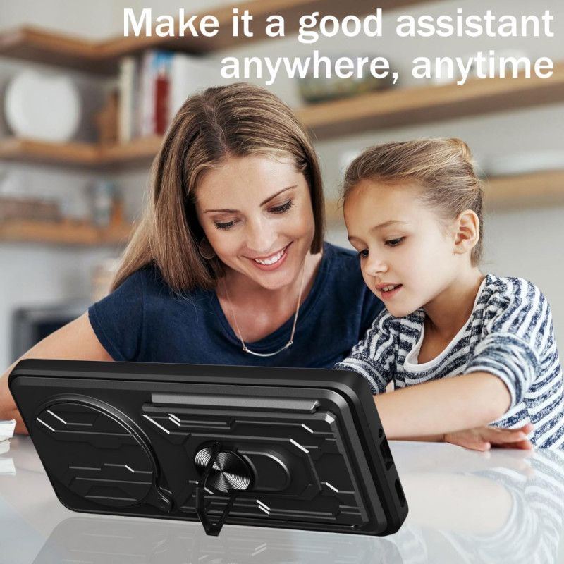 Hülle Xiaomi Redmi Note 14 Pro 4g Handyhülle Extrem Widerstandsfähig Mit Ständer Und Linsenschutz