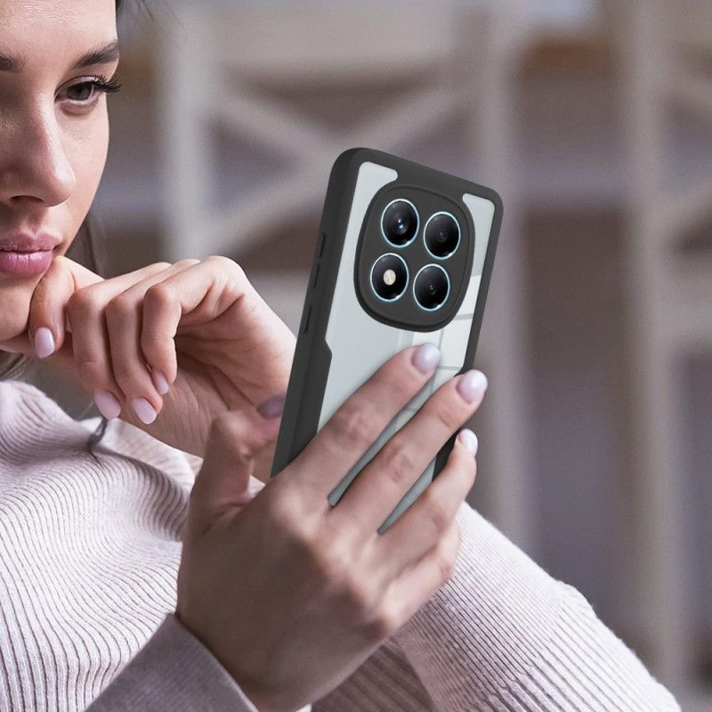 Hülle Xiaomi Redmi Note 14 Pro 4g Handyhülle Hybrid Mit Displayschutzfolie