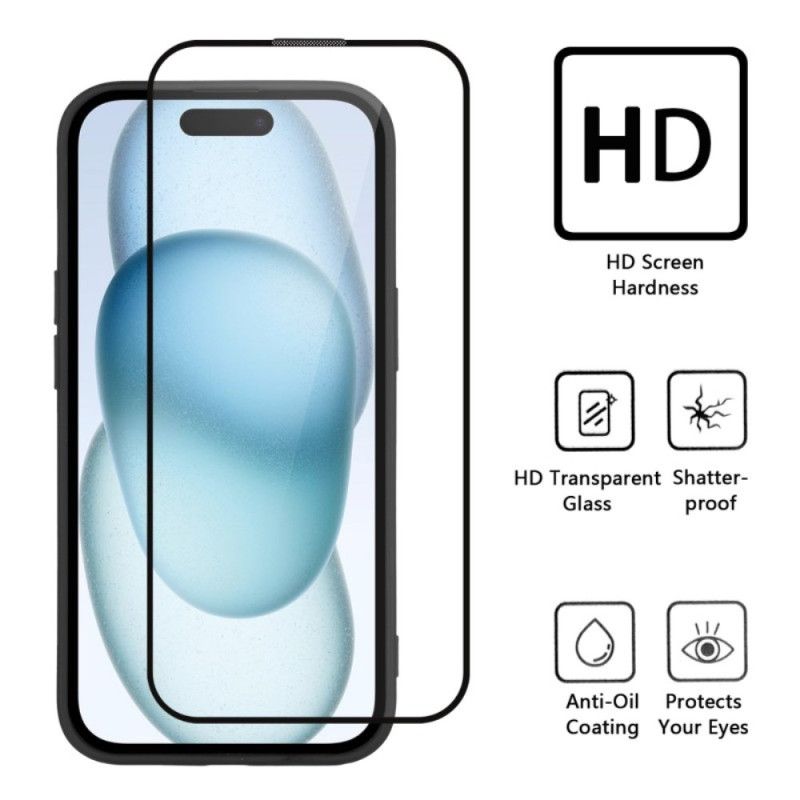 Hülle Xiaomi Redmi Note 14 Pro 4g Hybrid Mit Displayschutz Aus Gehärtetem Glas