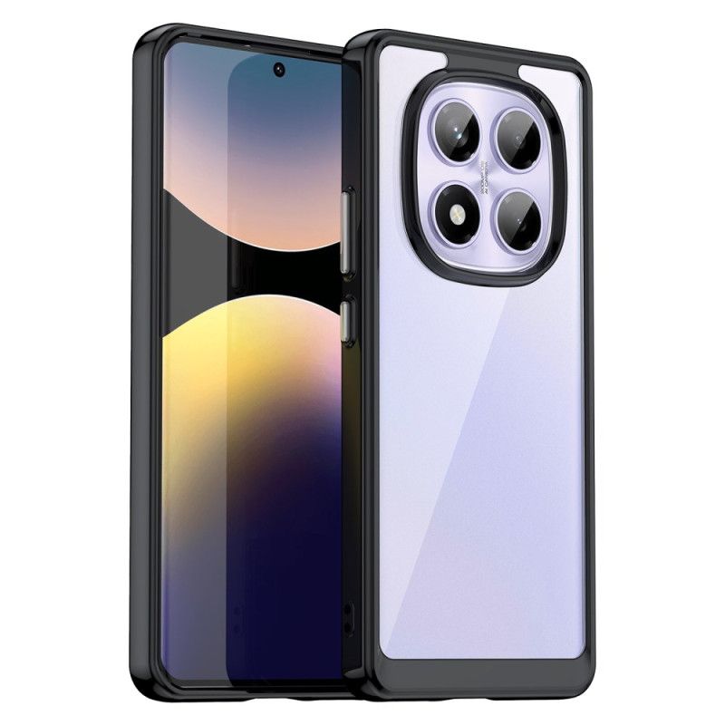 Hülle Xiaomi Redmi Note 14 Pro 4g Hybrid Mit Displayschutz Aus Gehärtetem Glas