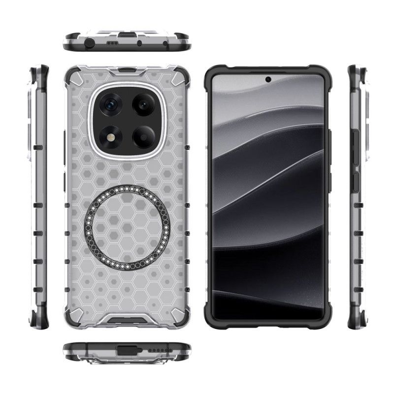Hülle Xiaomi Redmi Note 14 Pro 4g Magsafe-kompatible Wabenstruktur