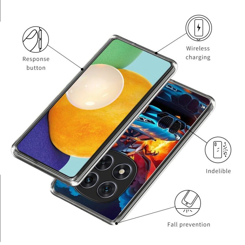 Hülle Xiaomi Redmi Note 14 Pro 4g Sportwagen Und Drache