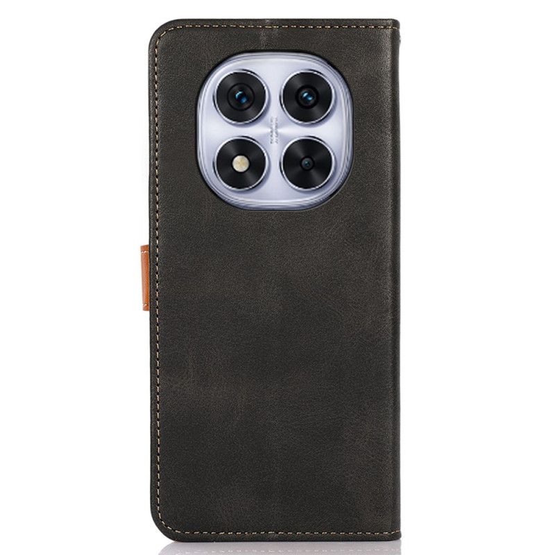 Lederhüllen Xiaomi Redmi Note 14 Pro 4g Goldener Verschluss Khazneh