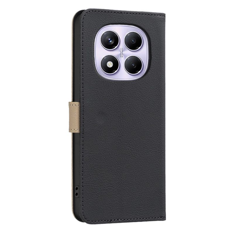 Lederhüllen Xiaomi Redmi Note 14 Pro 4g Zweifarbig Binfen Color