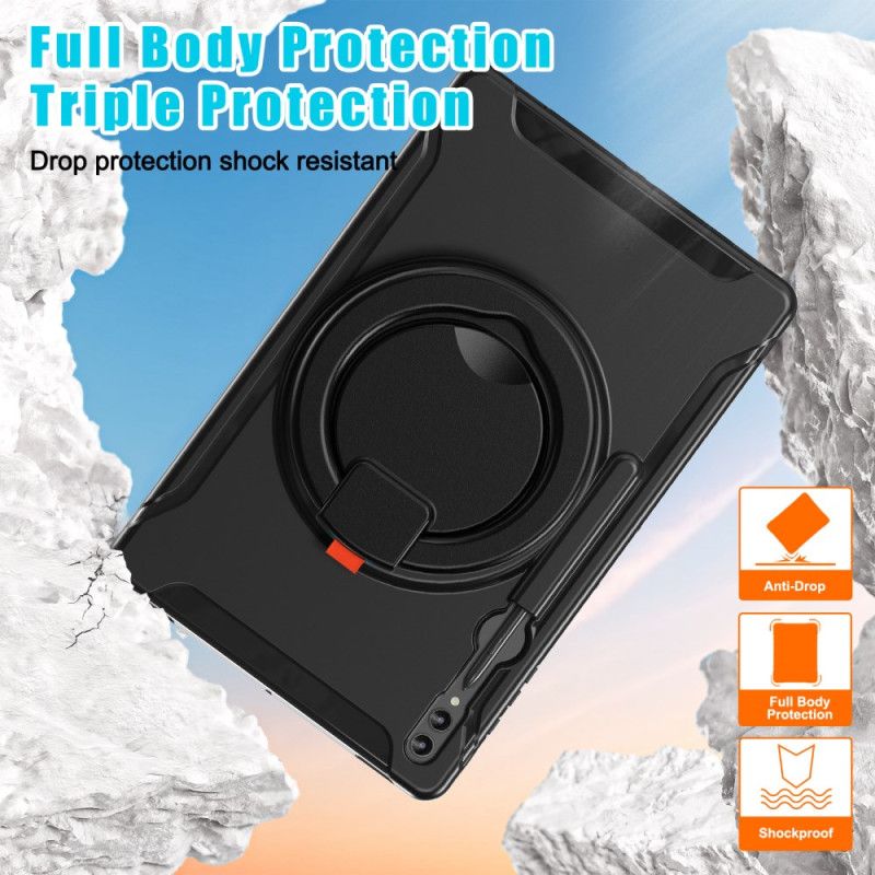 Hülle Samsung Galaxy Tab S10 Ultra Drehbarer Ringständer