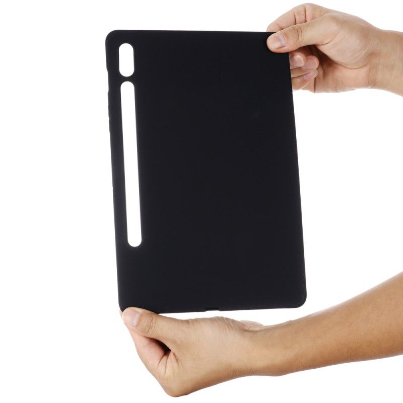 Hülle Samsung Galaxy Tab S10 Ultra Handyhülle Flüssigsilikon