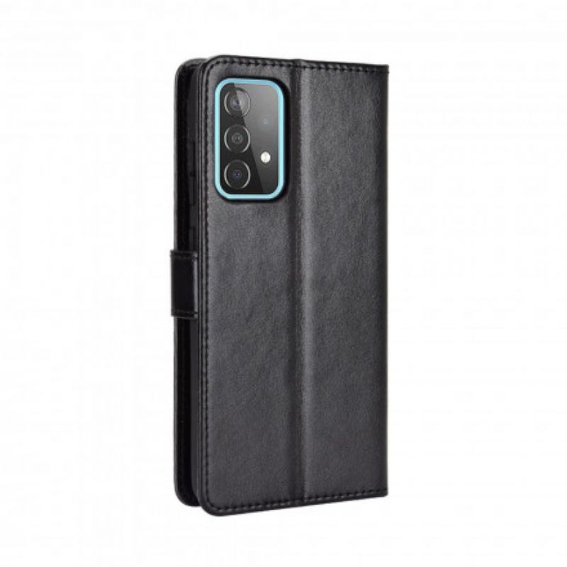 Flip Case Für Samsung Galaxy A52 4G / A52 5G / A52s 5G Auffälliges Kunstleder