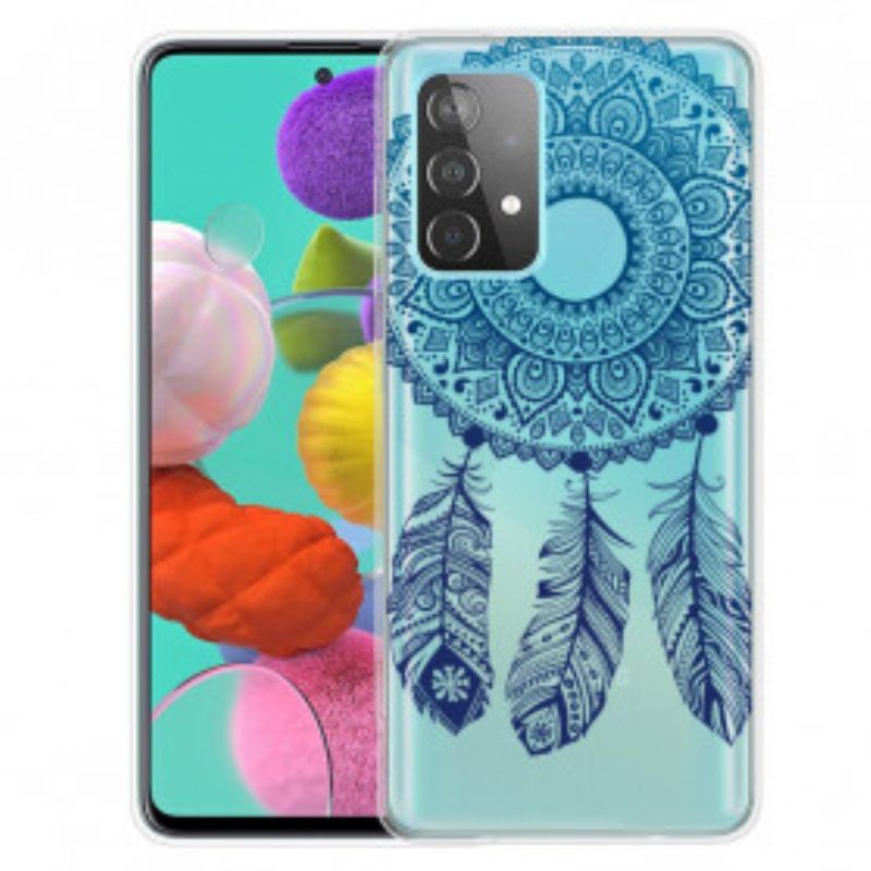 Handyhülle Für Samsung Galaxy A52 4G / A52 5G / A52s 5G Einzelnes Blumenmandala