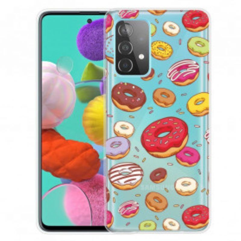 Hülle Für Samsung Galaxy A52 4G / A52 5G / A52s 5G Ich Liebe Donuts