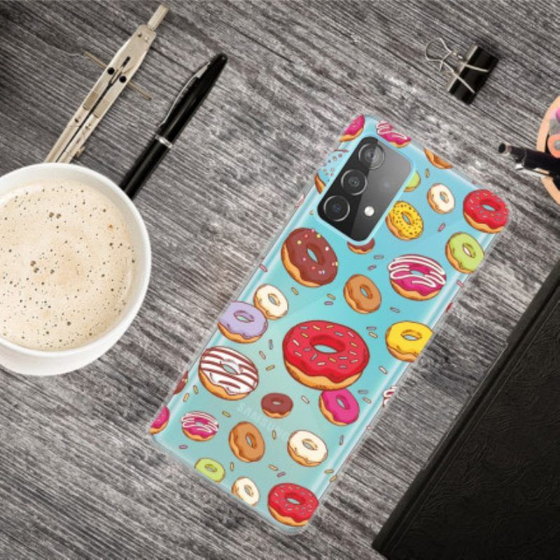 Hülle Für Samsung Galaxy A52 4G / A52 5G / A52s 5G Ich Liebe Donuts