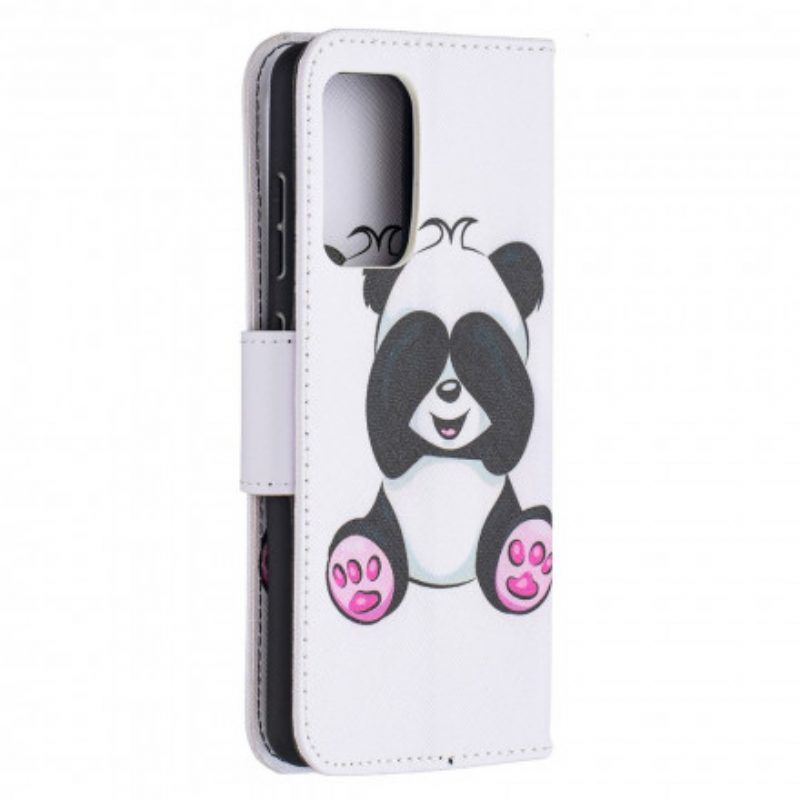 Lederhüllen Für Samsung Galaxy A52 4G / A52 5G / A52s 5G Panda-spaß