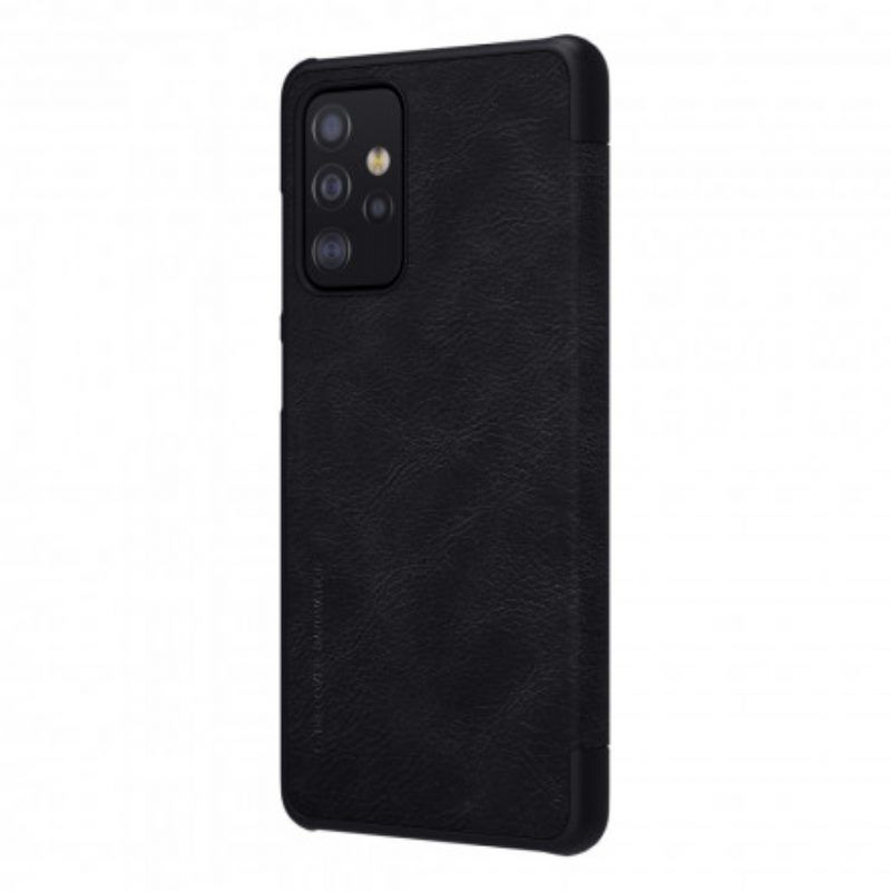 Schutzhülle Für Samsung Galaxy A52 4G / A52 5G / A52s 5G Flip Case Nillkin Qin-serie